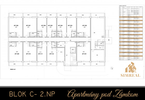 Apartmány Bojnice - BLOK D